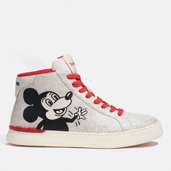🐭❤️ Coach Disney Mickey X Keith Haring High Top Sneaker - Picture 3 of 13